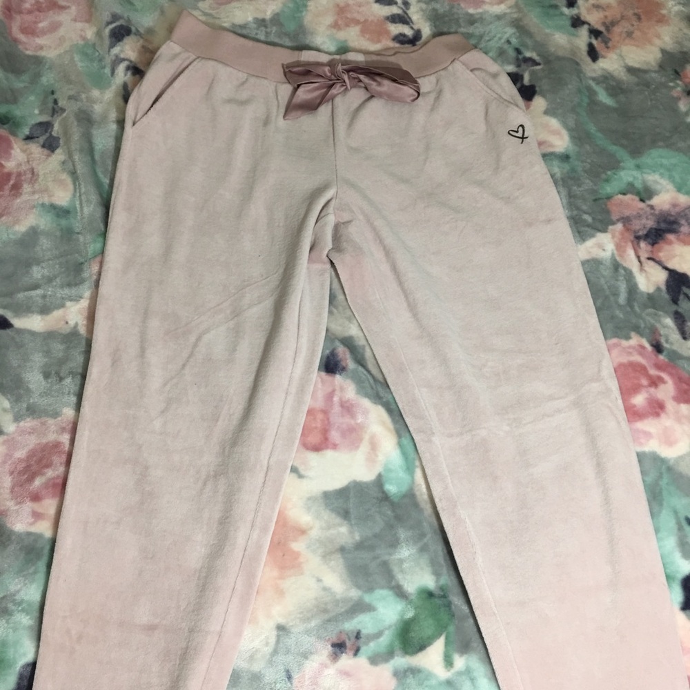 Victoria’s Secret velvet sweatpants